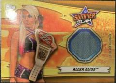 Alexa Bliss #MR-AB Wrestling Cards 2019 Topps WWE SummerSlam Mat Relics Prices