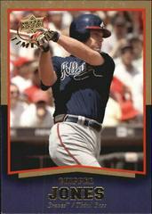 Chipper Jones [Gold] #8 Baseball Cards 2008 Upper Deck Timeline Prices