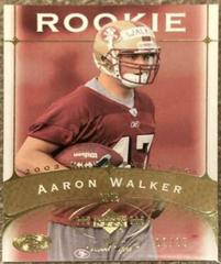 Aaron Walker [Gold] #196 Football Cards 2003 Upper Deck Sweet Spot Prices