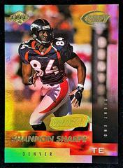 Shannon Sharpe [HoloGold] #122 Football Cards 1999 Collector's Edge Fury Prices