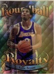 Kobe Bryant [Refractor, w/Coating] Basketball Cards 1998 Topps Roundball Royalty Prices