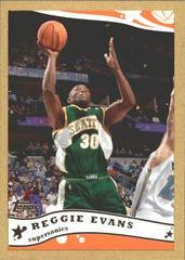 Reggie Evans Basketball Cards 2005 Topps Prices