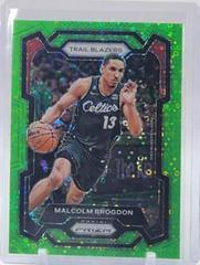 Malcolm Brogdon [Fast Break Neon Green] #10 Basketball Cards 2023 Panini Prizm Prices
