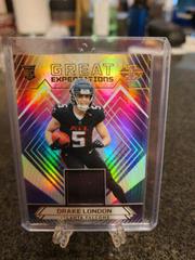 Drake London Football Cards 2022 Panini Illusions Great Expectations Prices