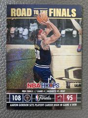 Aaron Gordon #1 Basketball Cards 2023 Panini Hoops Road to the Finals NBA Championship Prices
