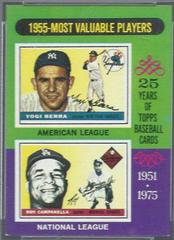 1955 MVP's [Yogi Berra, Roy Campanella] #193 Baseball Cards 1975 Topps Prices