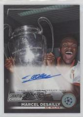 Marcel Desailly #CA-MD Soccer Cards 2022 Stadium Club Chrome UEFA Competitions Autographs Prices