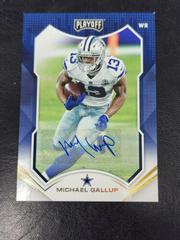 Michael Gallup [Autograph] #104 Football Cards 2021 Panini Playoff Prices