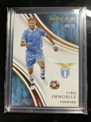 Ciro Immobile [Bronze] #37 Soccer Cards 2017 Panini Immaculate Prices