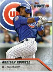Addison Russell #156 Baseball Cards 2016 Topps Bunt Prices