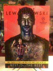 Robert Lewandowski [Red Foilboard] #11 Soccer Cards 2023 Topps UEFA Club Prices