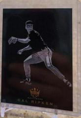 Cal Ripken Baseball Cards 2022 Panini Diamond Kings Blackout Prices
