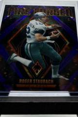 Roger Staubach [Purple] #FF-6 Football Cards 2022 Panini Phoenix Fire Forged Prices