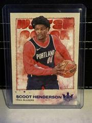Scoot Henderson [Violet] #15 Basketball Cards 2023 Panini Court Kings Water Color Prices