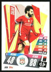 Mohamed Salah Soccer Cards 2020 Topps Match Attax UEFA Champions League Prices