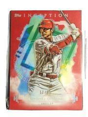 Shohei Ohtani [Red] #50 Baseball Cards 2019 Topps Inception Prices
