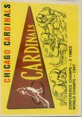 Chicago Cardinals [Pennant Card] #24 Football Cards 1959 Topps Prices