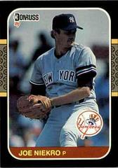 Joe Niekro Baseball Cards 1987 Donruss Prices