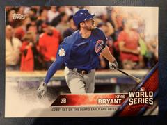 Kris Bryant #WS-10 Baseball Cards 2016 Topps Chicago Cubs World Series Champions Prices