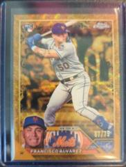 Francisco Alvarez [Wave Gold] Baseball Cards 2023 Topps Gilded Collection Prices