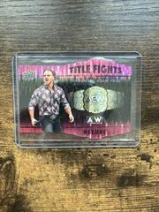 Hangman Adam Page [Pink] Wrestling Cards 2022 Upper Deck Allure AEW Title Fights Prices