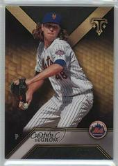Jacob deGrom [Onyx] #16 Baseball Cards 2016 Topps Triple Threads Prices