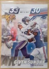 Justin Jefferson #AGS-10 Football Cards 2023 Panini Prestige Any Given Sunday Prices