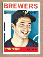 Ryan Braun [Mini] #460 Baseball Cards 2013 Topps Heritage Prices