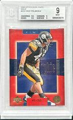 Troy Polamalu [Gold] #225 Football Cards 2003 Upper Deck Finite Prices