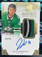 Jason Robertson [Gold Autograph Patch] Hockey Cards 2020 Upper Deck The Cup Prices