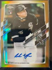 Andrew Vaughn [Gold Refractor] Baseball Cards 2021 Topps Chrome Update Autographs Prices