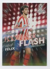 Joao Felix [Red Refractor] #FF-JF Soccer Cards 2019 Topps Chrome UEFA Champions League Footballer Flash Prices