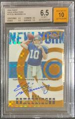 Eli Manning [Autograph Gold Xfractor] #110 Football Cards 2004 Topps Finest Prices