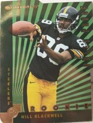 Will Blackwell [Press Proof Gold Die Cut] #225 Football Cards 1997 Panini Donruss Prices