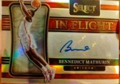 Bennedict Mathurin #IN-BMA Basketball Cards 2022 Panini Chronicles Draft Picks In Flight Signatures Prices