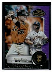 Buster Posey [Class 3 Purple] Baseball Cards 2022 Topps Gold Label Prices