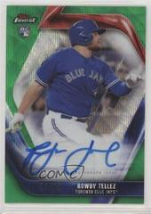 Rowdy Tellez [Green Wave Refractor] Baseball Cards 2019 Topps Finest Firsts Autographs Prices