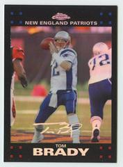 Tom Brady [Refractor] #TC6 Football Cards 2007 Topps Chrome Prices