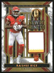 Rashee Rice [White Gold] #NM-30 Football Cards 2023 Panini Gold Standard Newly Minted Memorabilia Prices