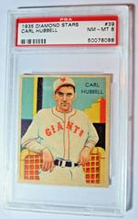 Carl Hubbell Baseball Cards 1935 Diamond Stars Prices