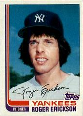 Roger Erickson #30T Baseball Cards 1982 Topps Traded Prices