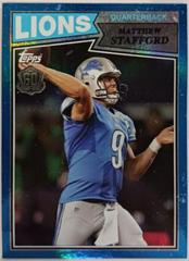 Matthew Stafford [Blue Border] #T60-MS Football Cards 2015 Topps 60th Anniversary Prices