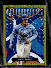 Nick Pratto [Gold] #FRD-17 Baseball Cards 2023 Topps Finest Rookies Design Variation Prices