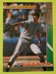 Bryan Hickerson Baseball Cards 1993 Stadium Club Giants Prices