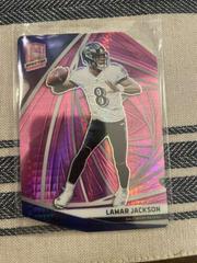 Lamar Jackson [Orange Die Cut] #2 Football Cards 2020 Panini Spectra Prices