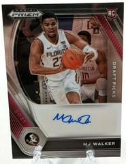 MJ Walker [Green] #DP-MJW Basketball Cards 2021 Panini Prizm Draft Picks Autographs Prices