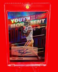 Trey Lance [Autograph Platinum] Football Cards 2022 Panini Prestige Youth Movement Prices