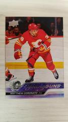 Matthew Coronato [Clear Cut] #201 Hockey Cards 2023 Upper Deck Prices