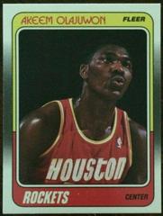 Akeem Olajuwon Basketball Cards 1988 Fleer Prices