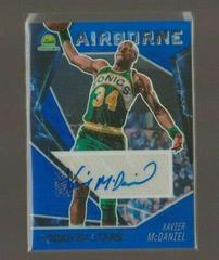 Xavier McDaniel [Blue] Basketball Cards 2020 Panini Chronicles Airborne Signatures Prices